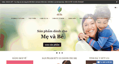Desktop Screenshot of dinhduongthiennhien.com